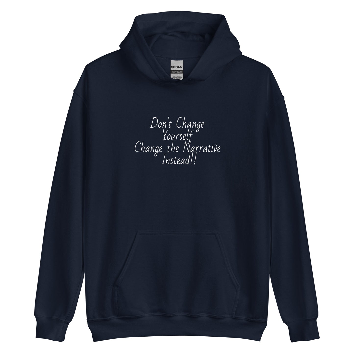 'Change the narrative' Unisex Hoodie