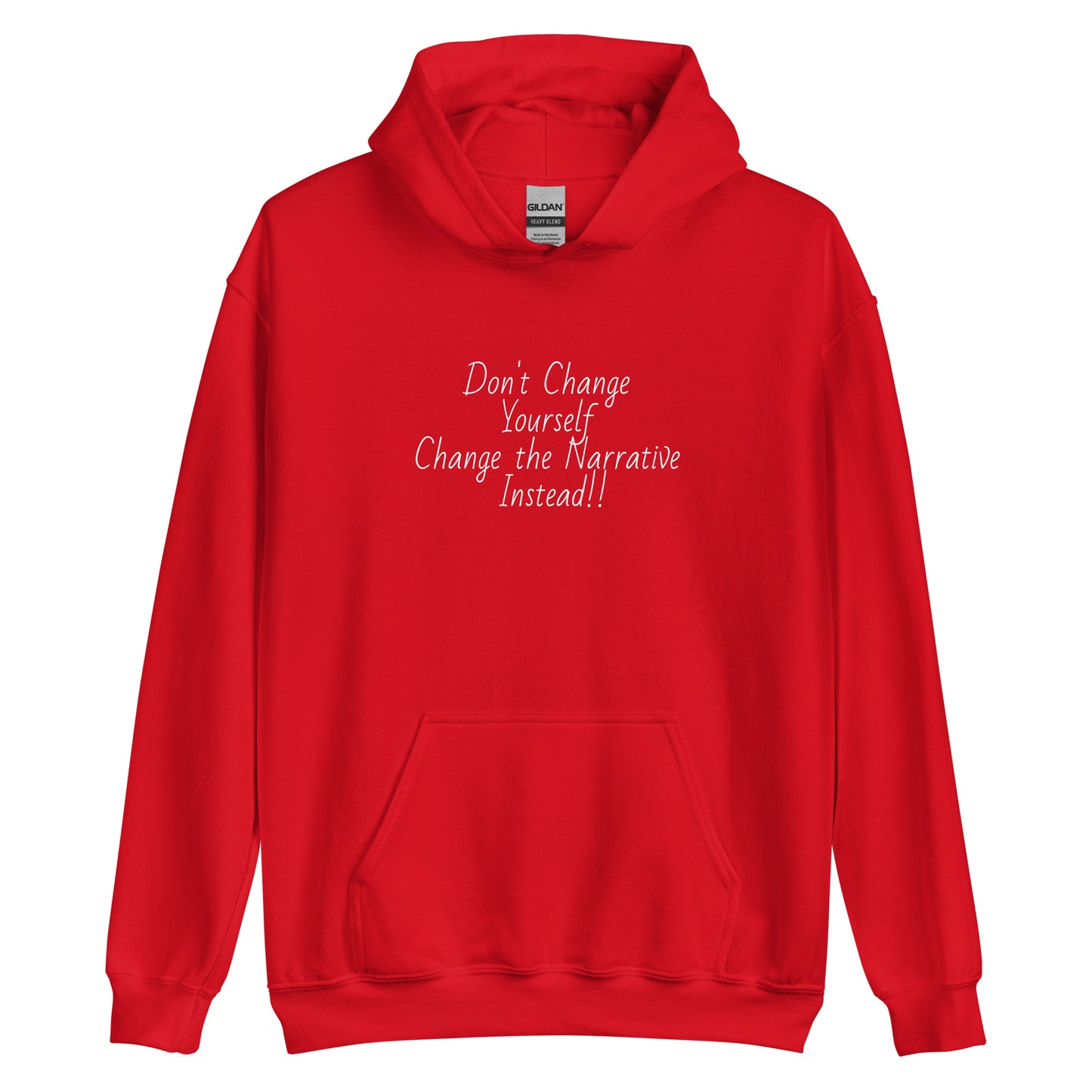 'Change the narrative' Unisex Hoodie