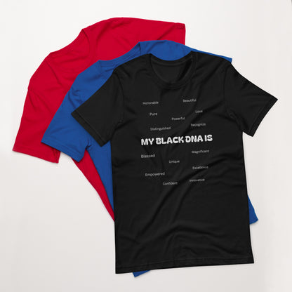 Unisex t-shirt/ Black History Month - Destination Self Made